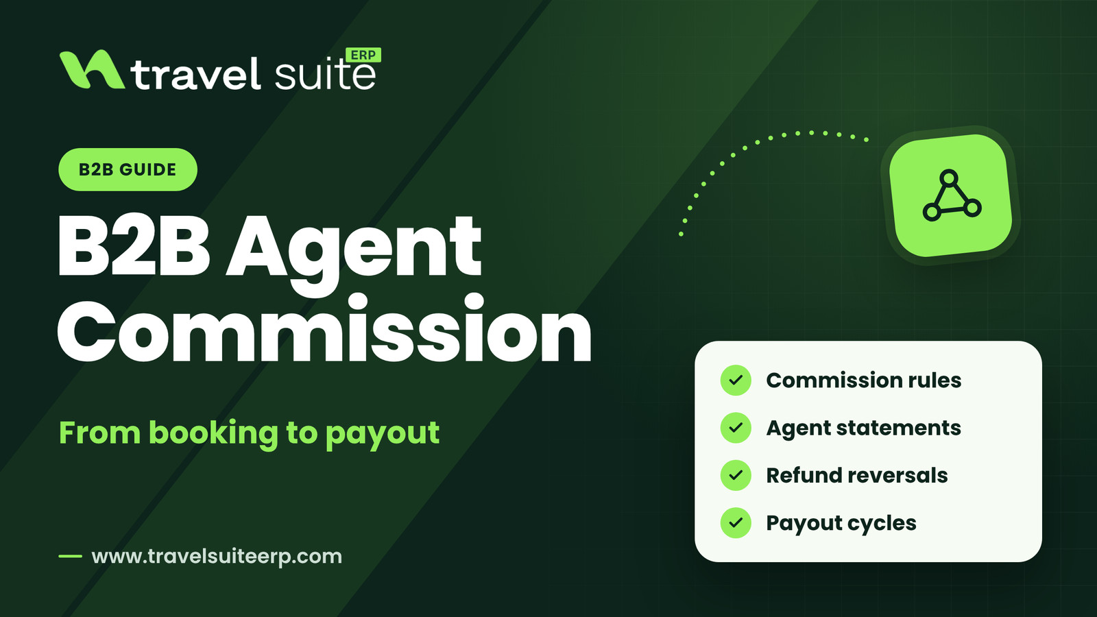B2B travel agent commission: tracking sales from booking to payout