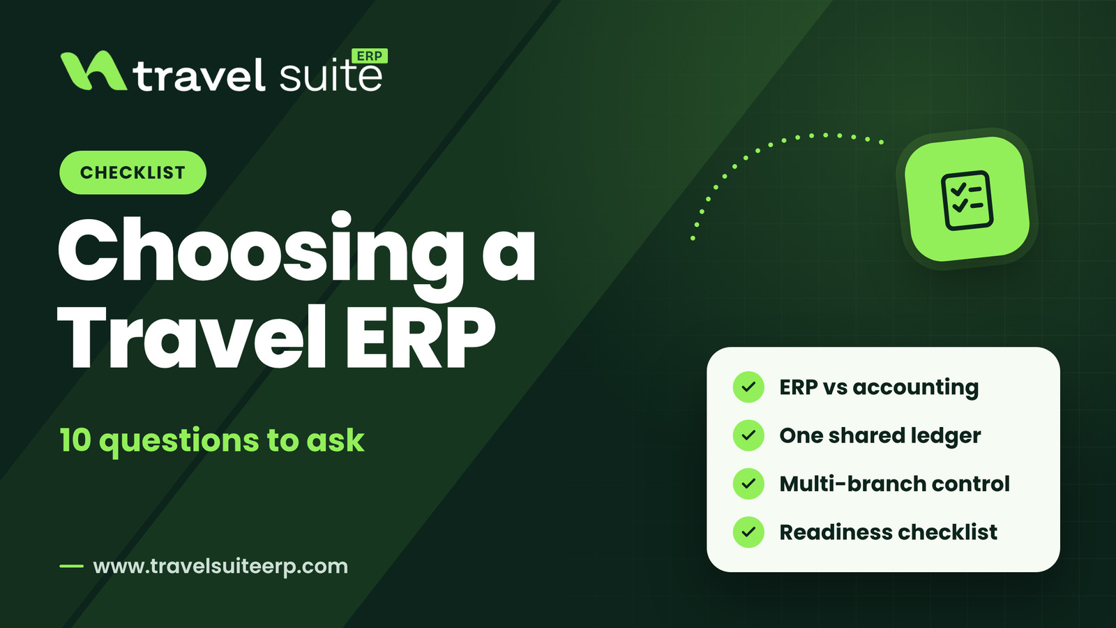Checklist: how to choose the right travel ERP for your agency