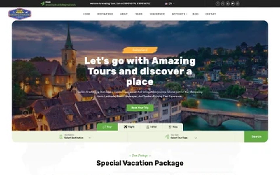 amazingtoursbd.com website