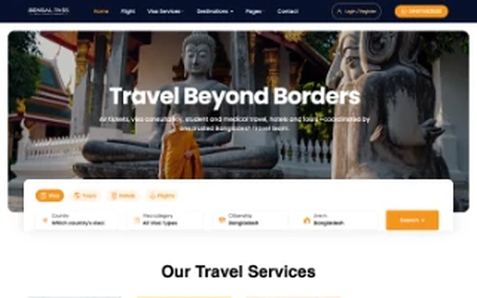 bengalpass.com website